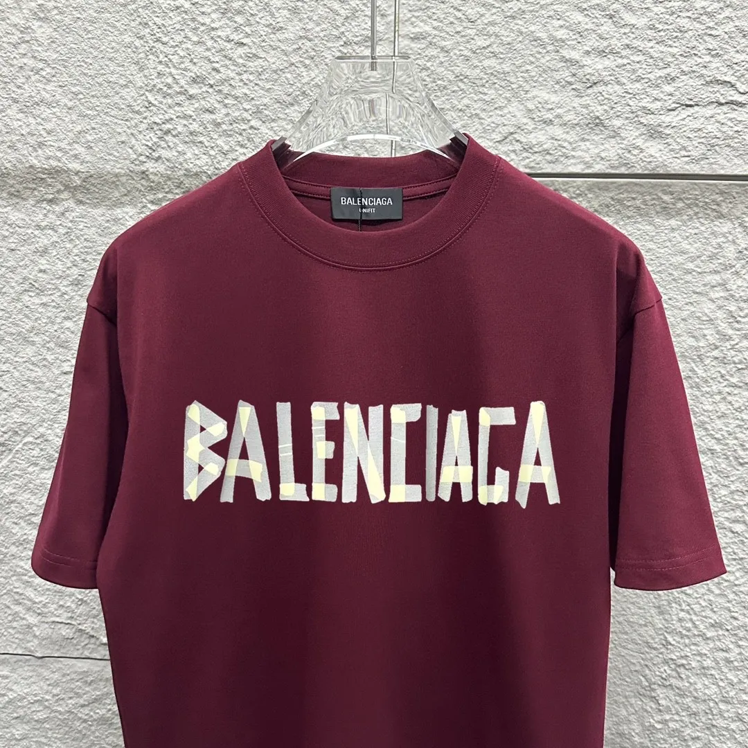 BAL* *2025 New Arrival Retro logo B T Same Style ： Size：S M L XL XXL
